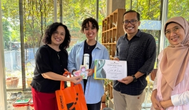 Kunjungan Institut Français d'Indonésie ke Sekolah Alam School of Universe: Membuka Pintu Menuju Dunia Francophone