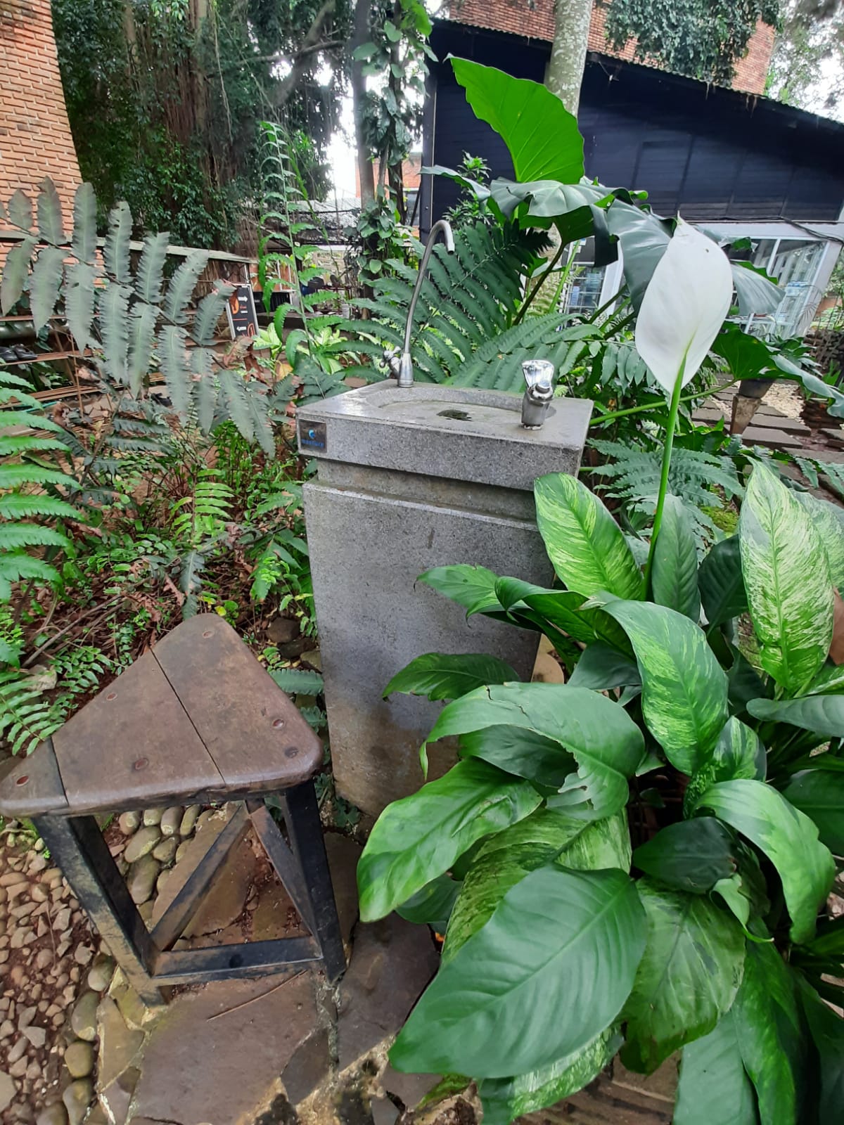 drinking fountain sekolah alam school of universe